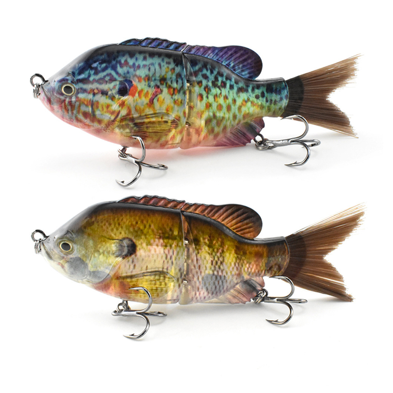 Fishing Lure Swimbait - 13 cm/33 g Bionischer zweiteiliger Kunstköder