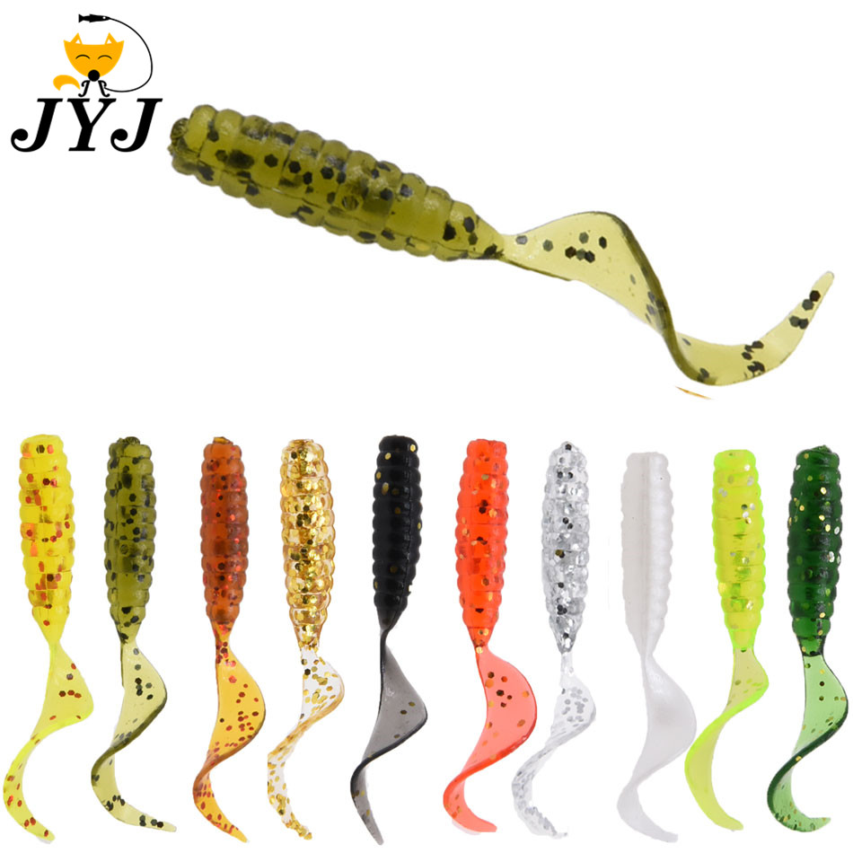Fishing Lure Soft Plastic - 20 oder 30 Stück weiche Silica