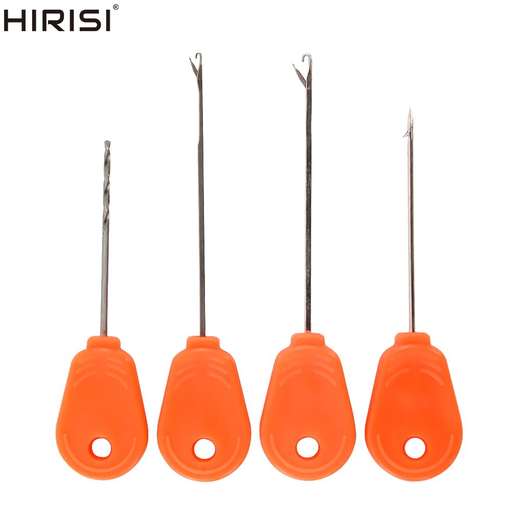 Fishing Lure Box - Hirisi 4 Stück Karpfenangeln Ködernadel mit