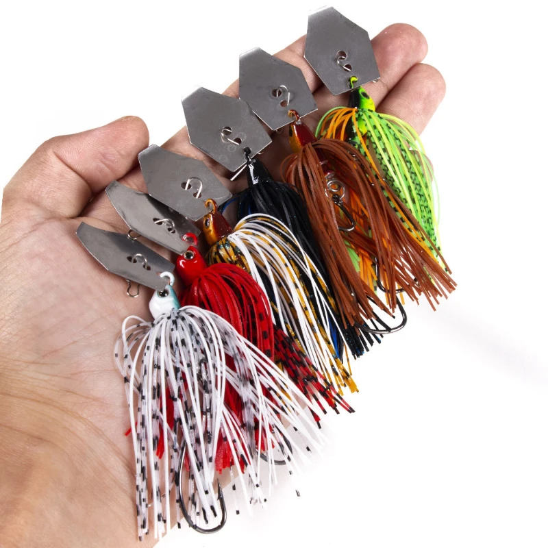Fishing Lure Buzzbait - 6 Teile/satz Chatterbait Angelköder Kit Spinner