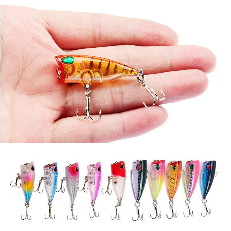 Fishing Lure Swimbait - YUCONG 1PC Mini Popper Angeln Locken