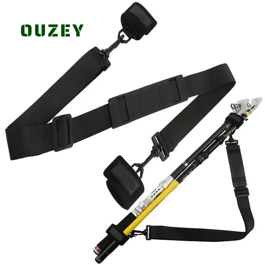 Fishing Lure Kit - Angelrute Tragegurt Sling Schulter Gürtel Sicherheit