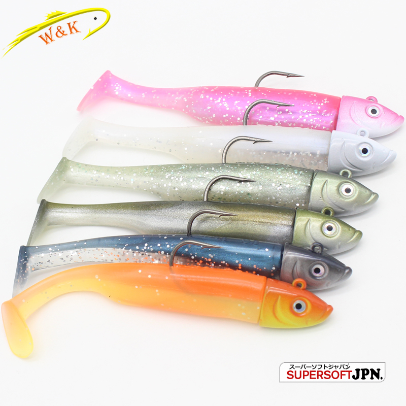Fishing Lure Buzzbait - 2er-Set Salzwasser-Angelköder, 30g, 11,5 cm, Paddle-Tail-Softköder
