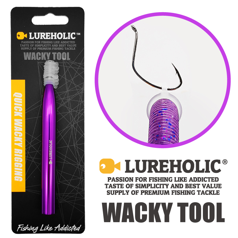 LUREHOLIC 8 mm 12 mm Wacky Too – Fishing Lure Kit Bewertung und Preis