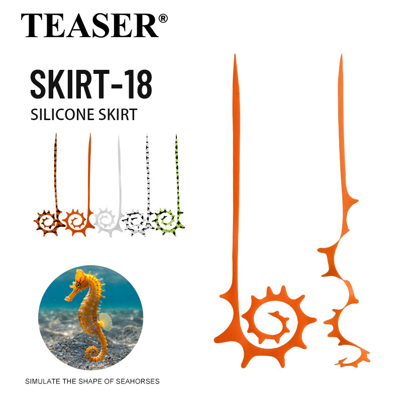TEASER 5 Stück SKIRT-18 145mm  – Fishing Lure Jig Bewertung und Preis