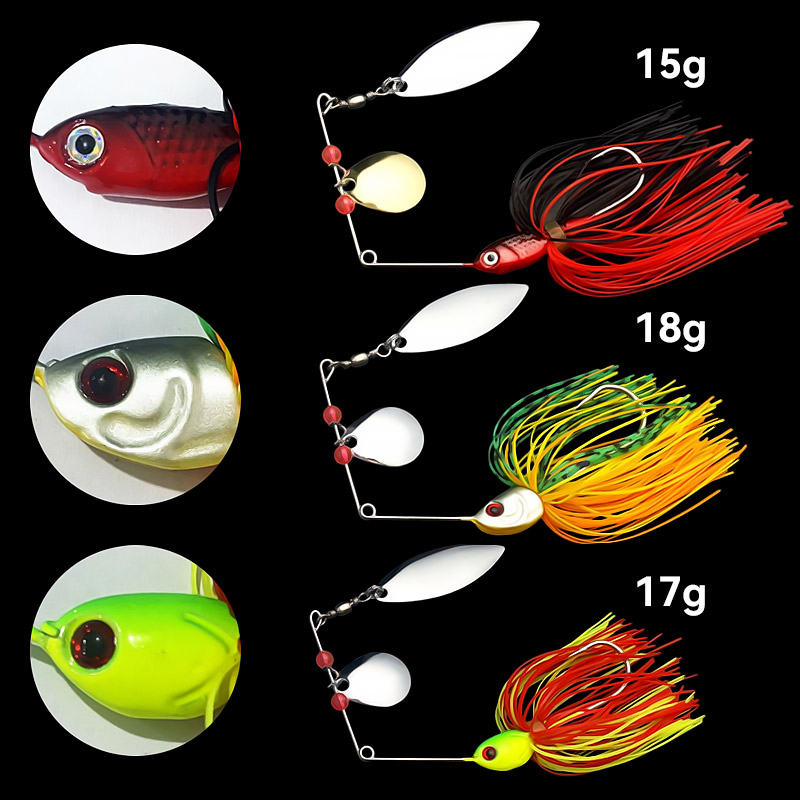 Bazooka 15g 18g Spinnerbait An – Fishing Lure Swimbait Bewertung und Preis