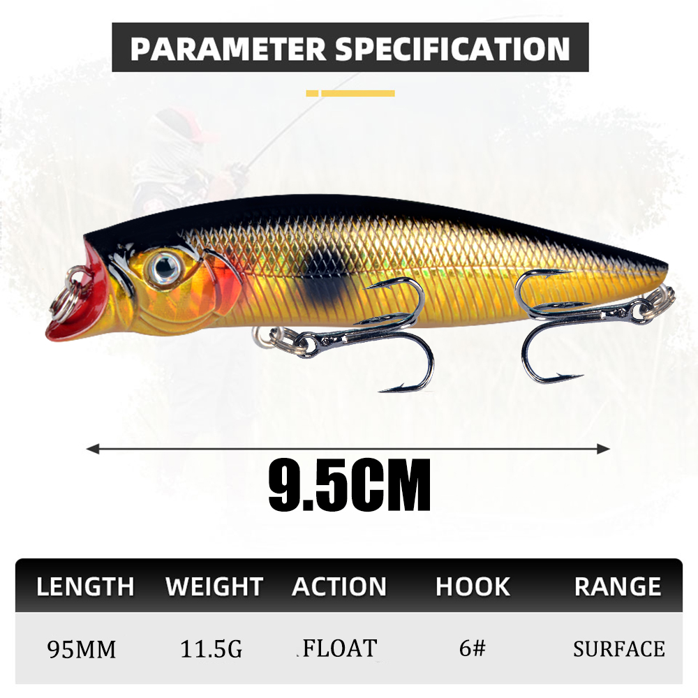 1 stücke Angeln Lockt Hohe Qua – Fishing Lure Topwater Bewertung und Preis