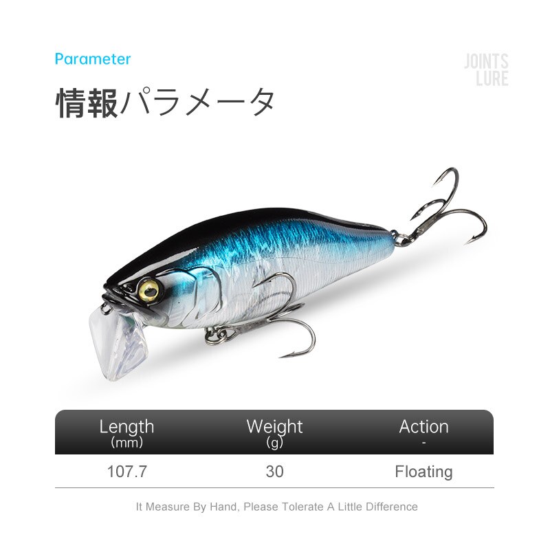 I-JACK Minnow Angelköder, 107, – Fishing Lure Swimbait Bewertung und Preis