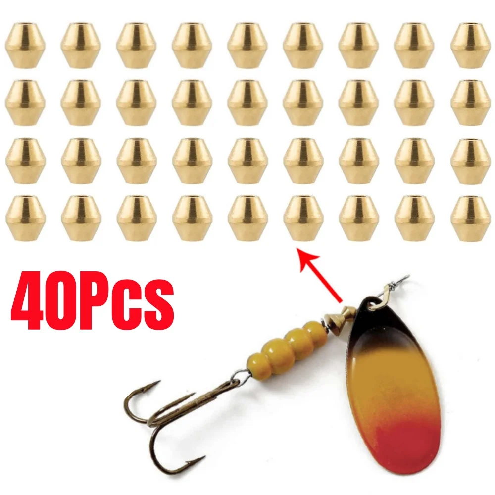 40 Stück DIY Köder Messing Ang – Fishing Lure Spinner Bewertung und Preis