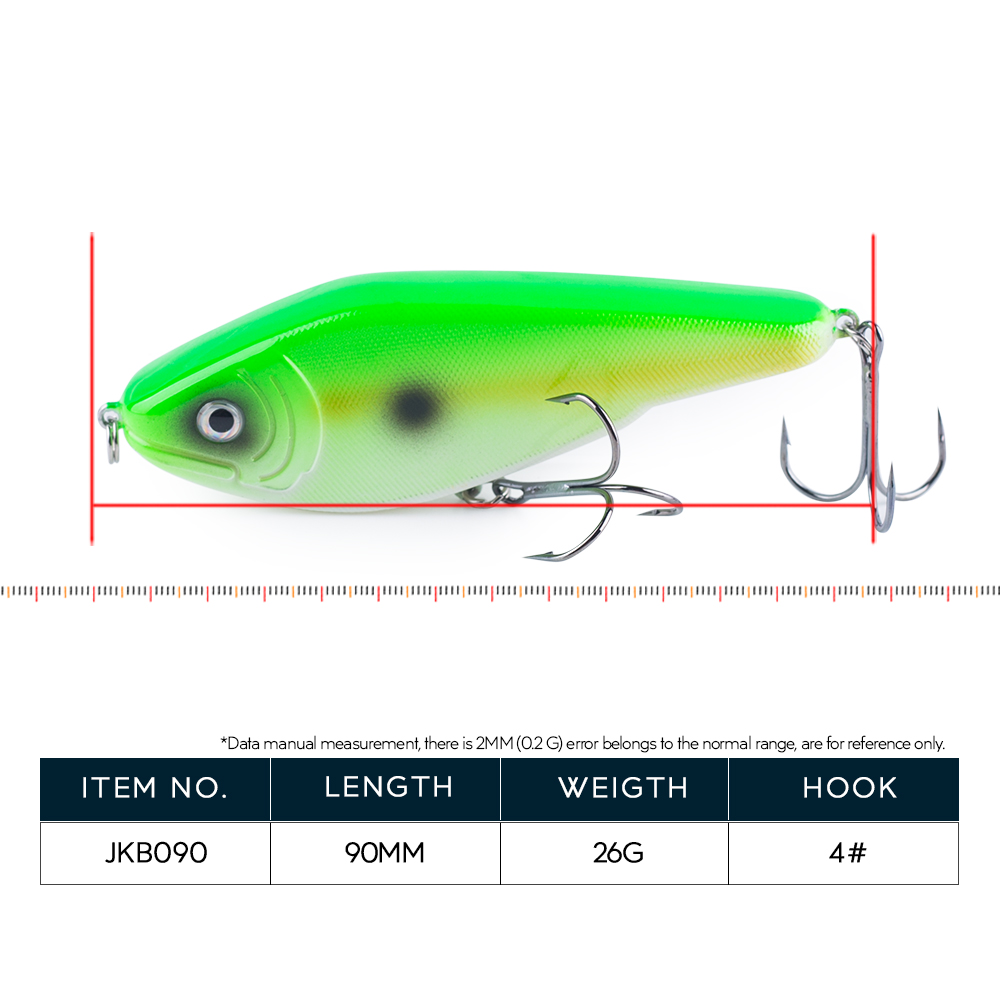 Hanlin NEUER Glide Jerkbait 90 – Fishing Lure Jerkbait Bewertung und Preis