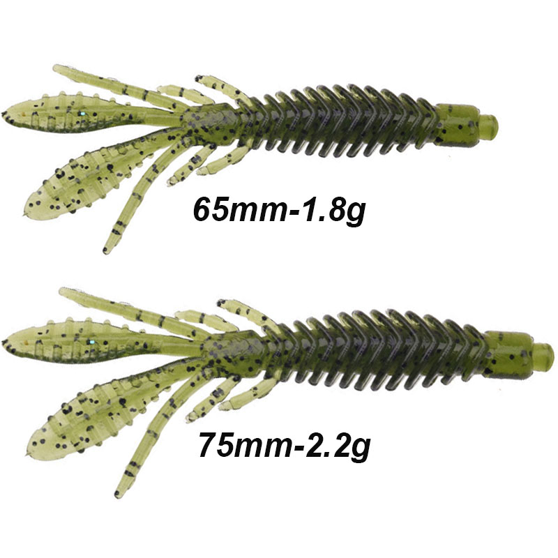 WESTBASS 5PCS Weiche Larve Köd – Fishing Lure Swimbait Bewertung und Preis