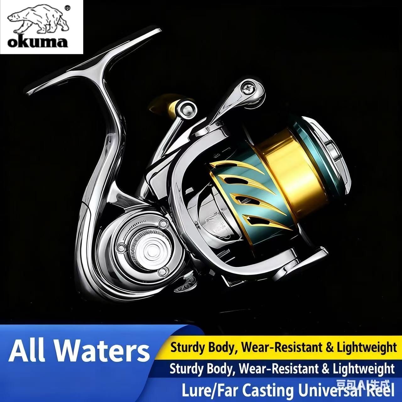 Okuma Angelrolle, Spinnrolle,  – Abu Garcia Reel Max Bewertung und Preis
