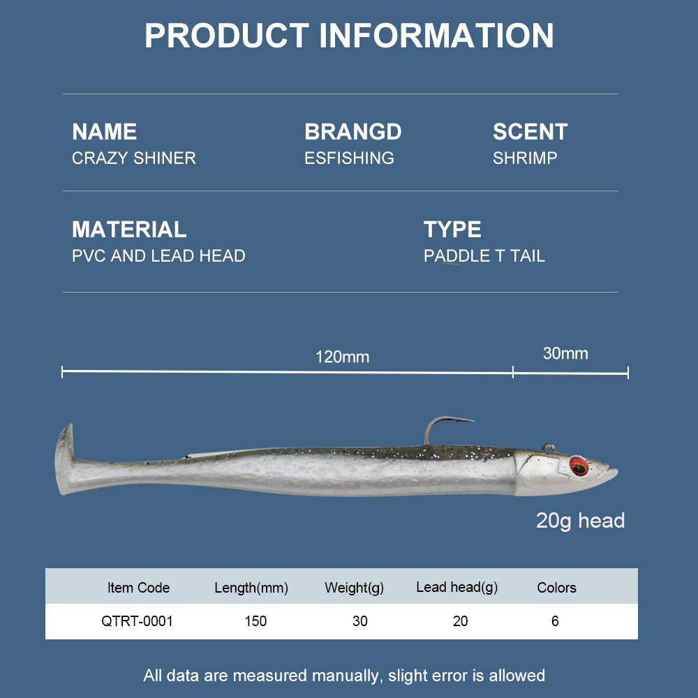 ESFISHING Weicher Angelköder L – Fishing Lure Swimbait Bewertung und Preis